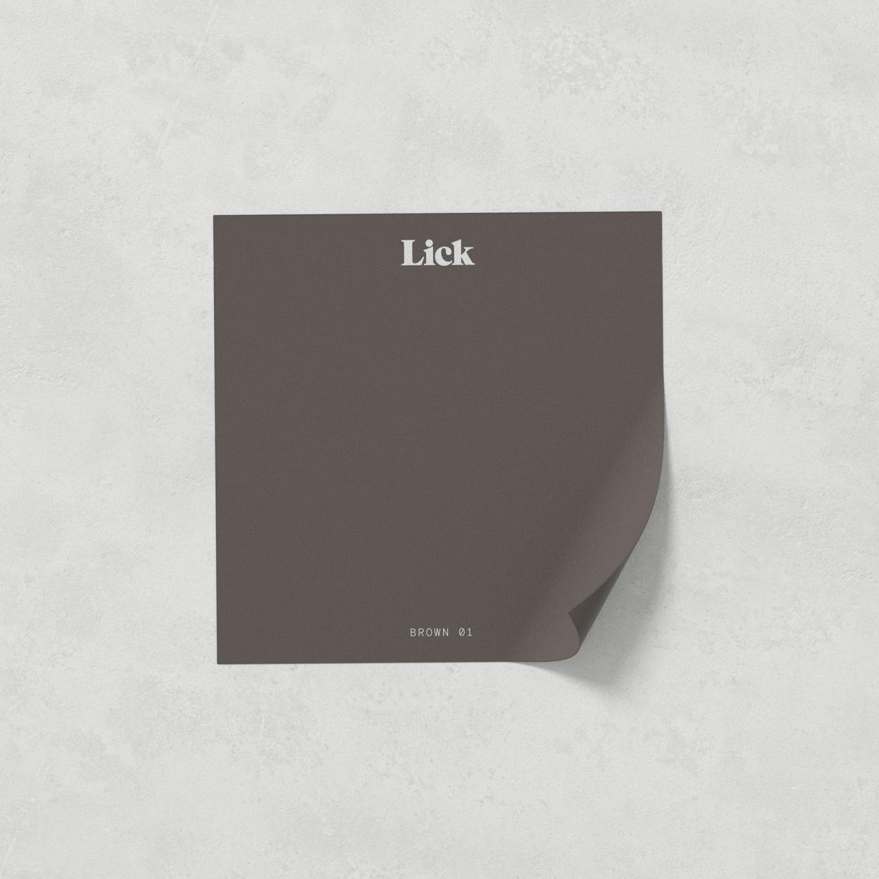 Lick Roller Blind Sample in Brown 01