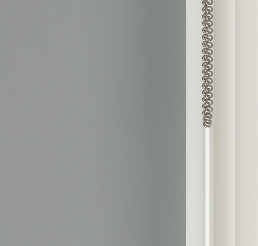 Close up view of Lick Grey 06 roller blinds