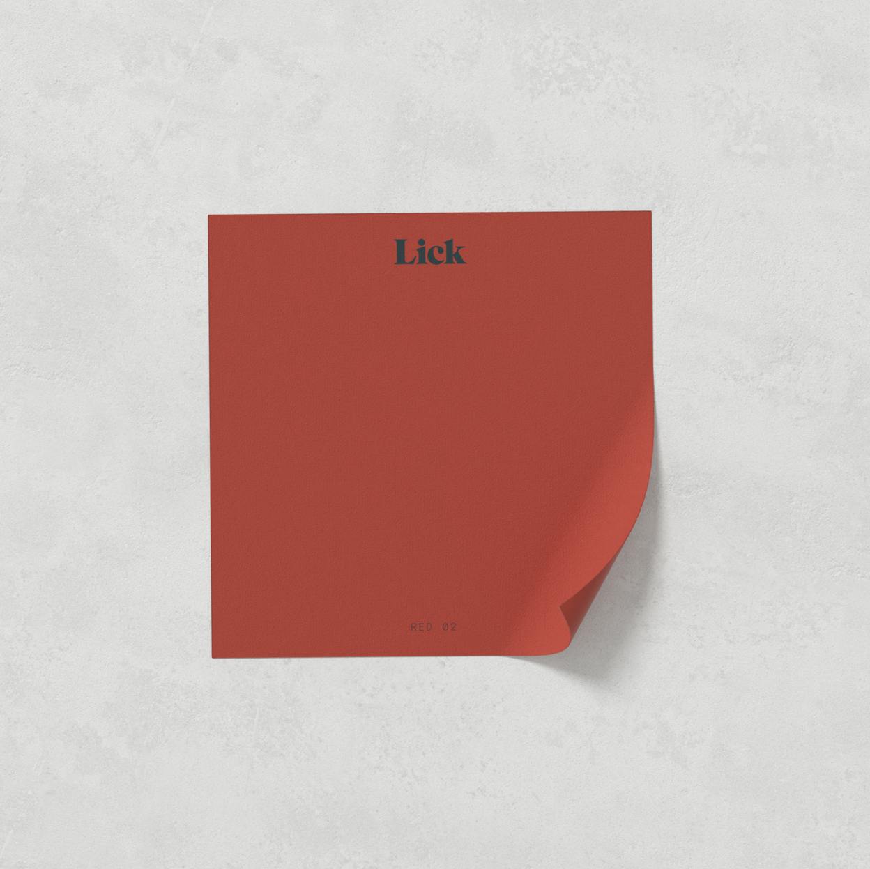 Lick Roller Blind Sample in Red 02