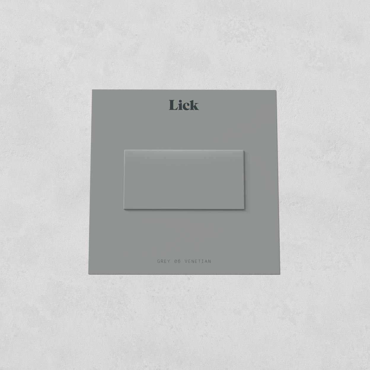 Lick Venetian Fine Grain Blind Sample in Grey 06