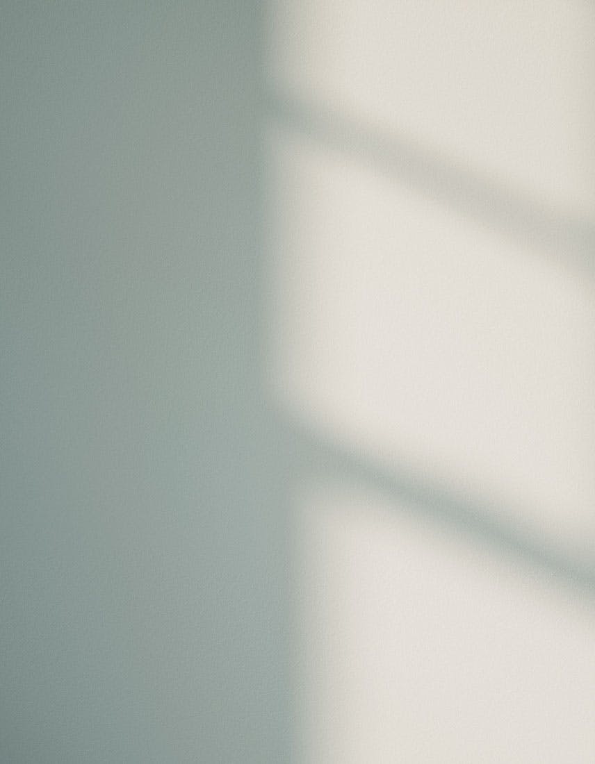 Wall showing Blue 01 in varied natural light