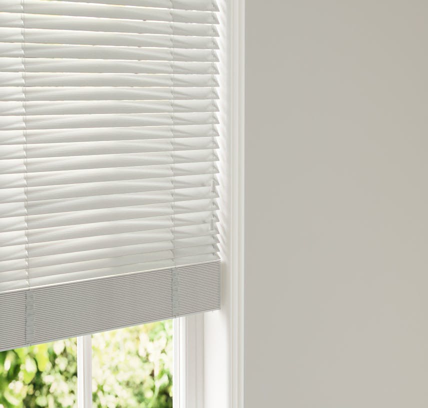 Lick Grey 03 Venetian fine grain blinds against Grey 03 wall