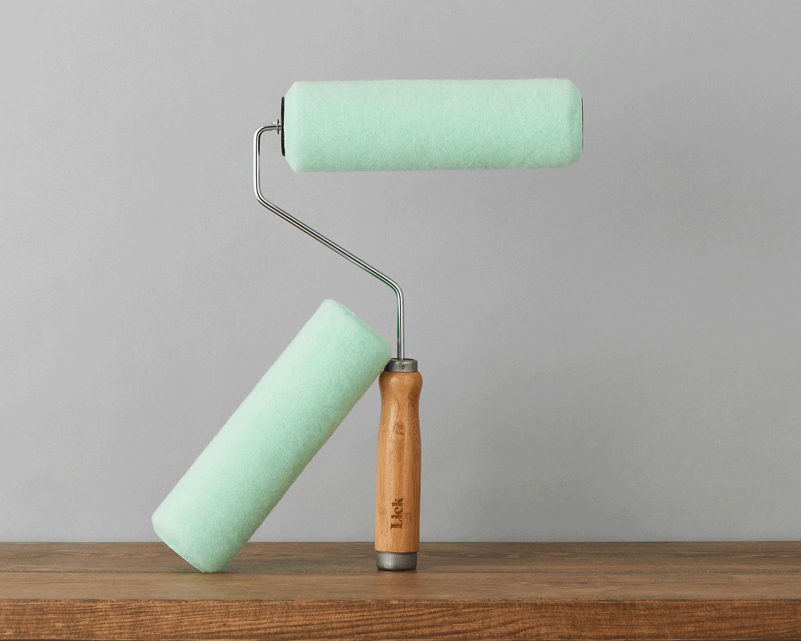 Lick 9inch Wooden Roller Frame With Microfiber Rollers