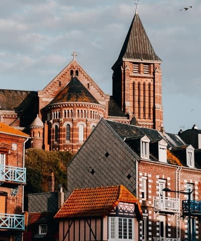 Vue de Mer-les-Bains