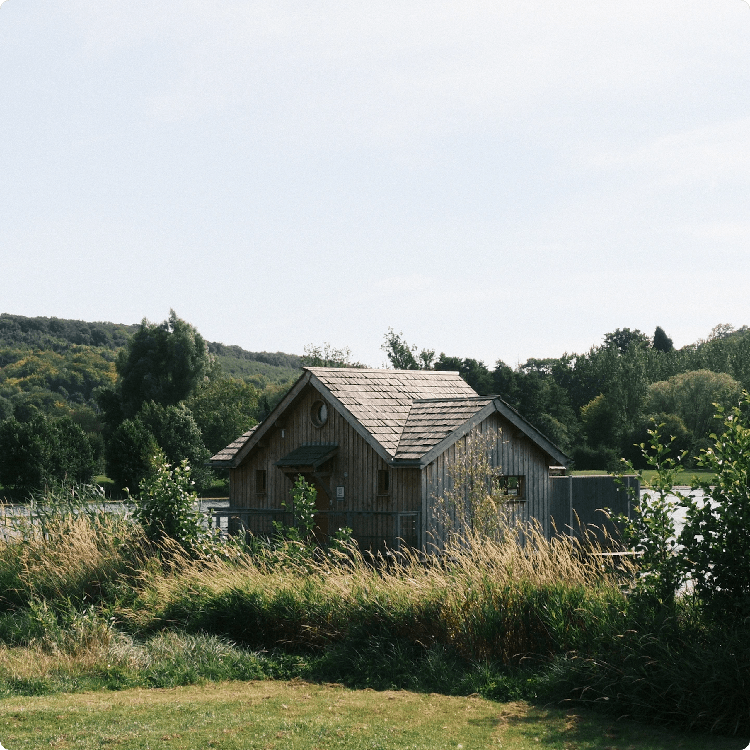 Cabane sur l’eau & bain nordique