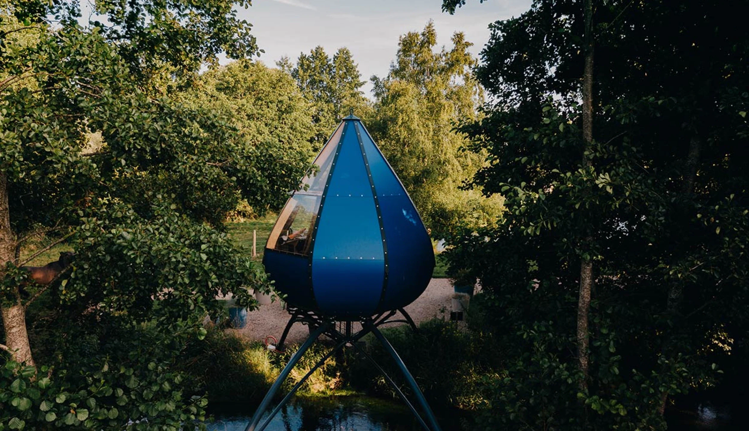 Goutte d’Ô accommodation at the LieuDieu estate, near the Bay of Somme