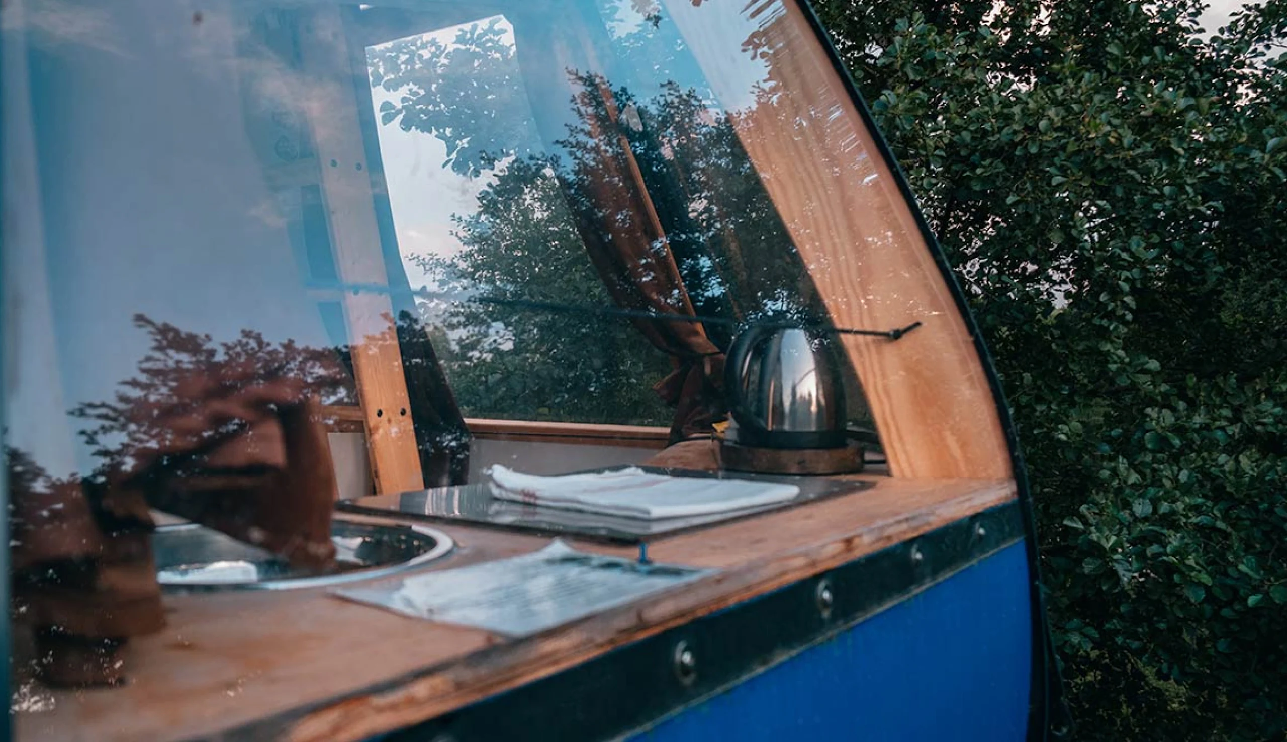 Window view from the outside