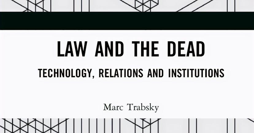 'Law and the Dead' book front cover