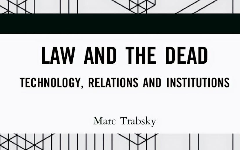 'Law and the Dead' book front cover