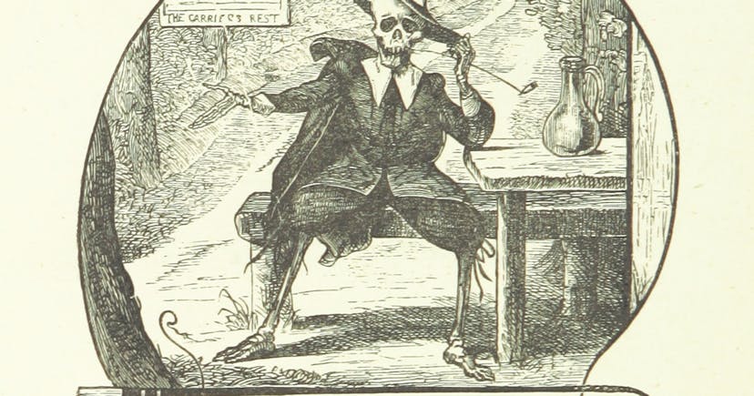 British Library digitised image from page 44 of "Poets' Wit and Humour. Selected by W. H. W. Illustrated, etc"