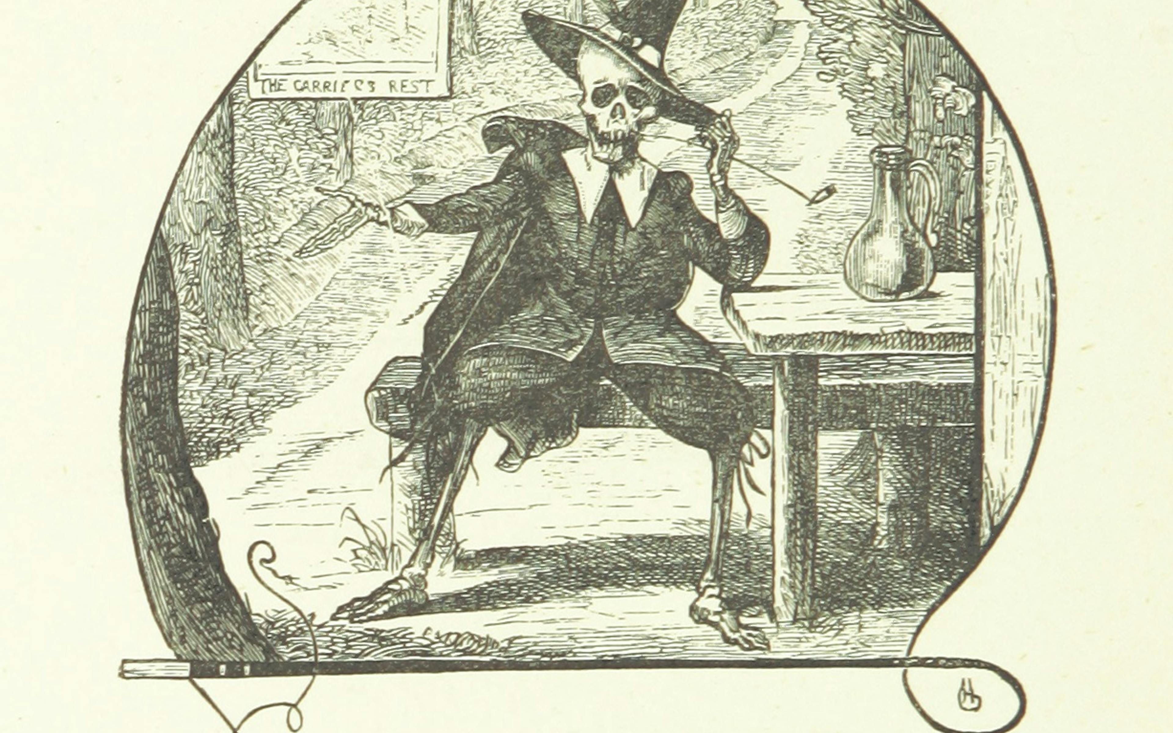 British Library digitised image from page 44 of "Poets' Wit and Humour. Selected by W. H. W. Illustrated, etc"