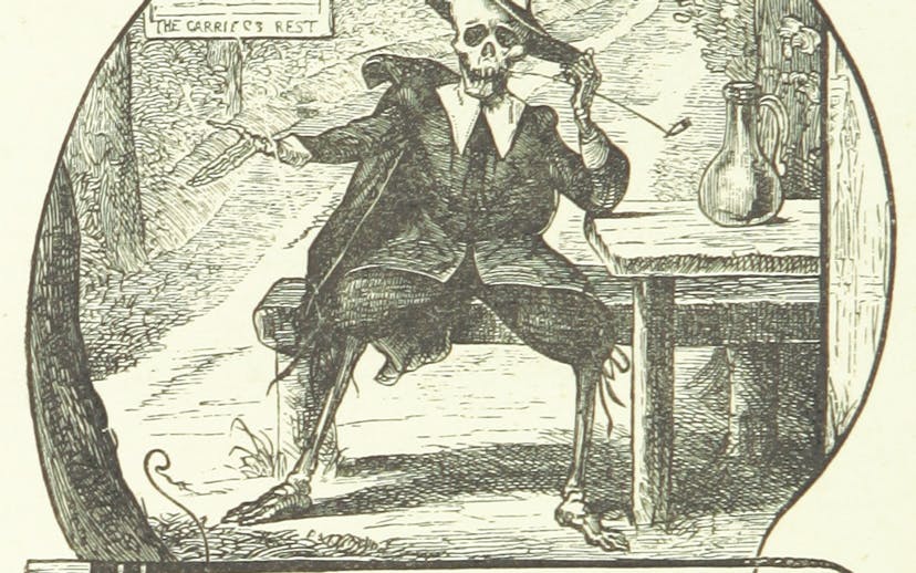 British Library digitised image from page 44 of "Poets' Wit and Humour. Selected by W. H. W. Illustrated, etc"