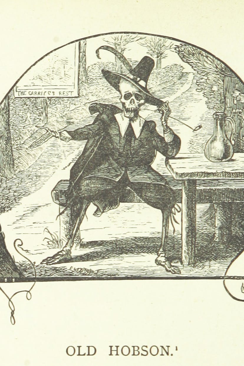 British Library digitised image from page 44 of "Poets' Wit and Humour. Selected by W. H. W. Illustrated, etc"