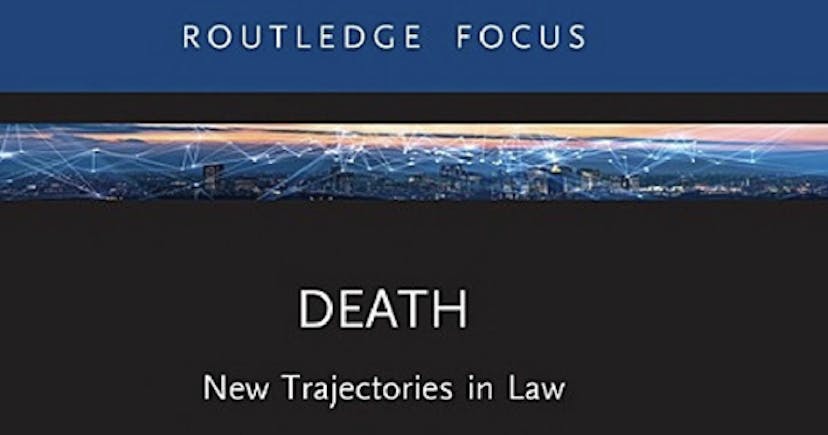 Cover of Death: New Trajectories in Law
