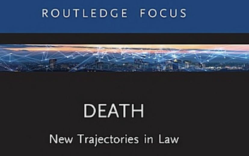 Cover of Death: New Trajectories in Law