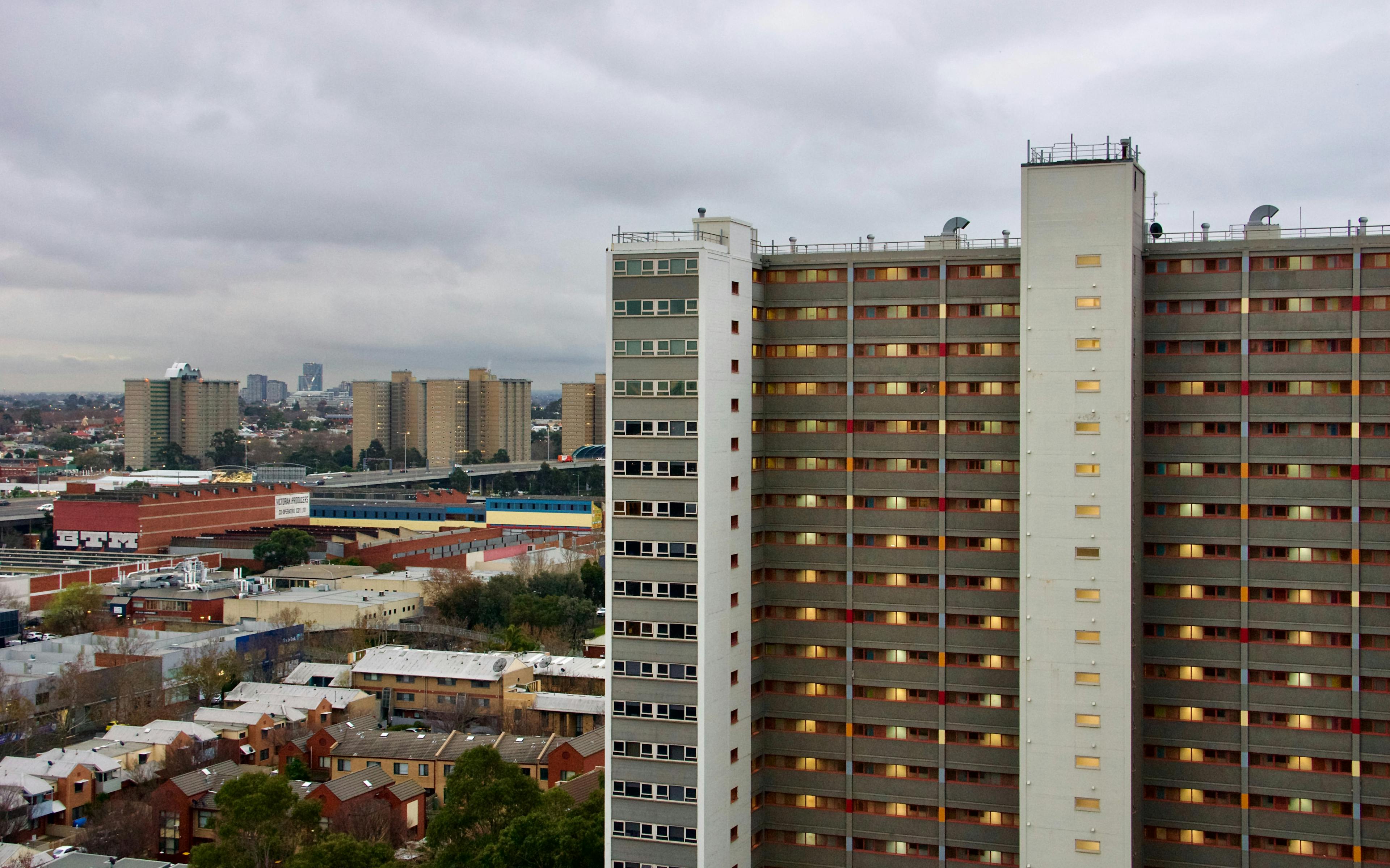 Public housing tower