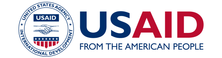 In the picture - the logo of USAID from the American People