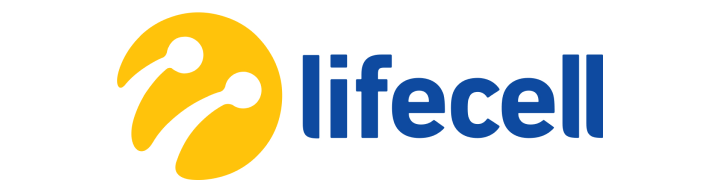 In the picture - the logo of Lifecell