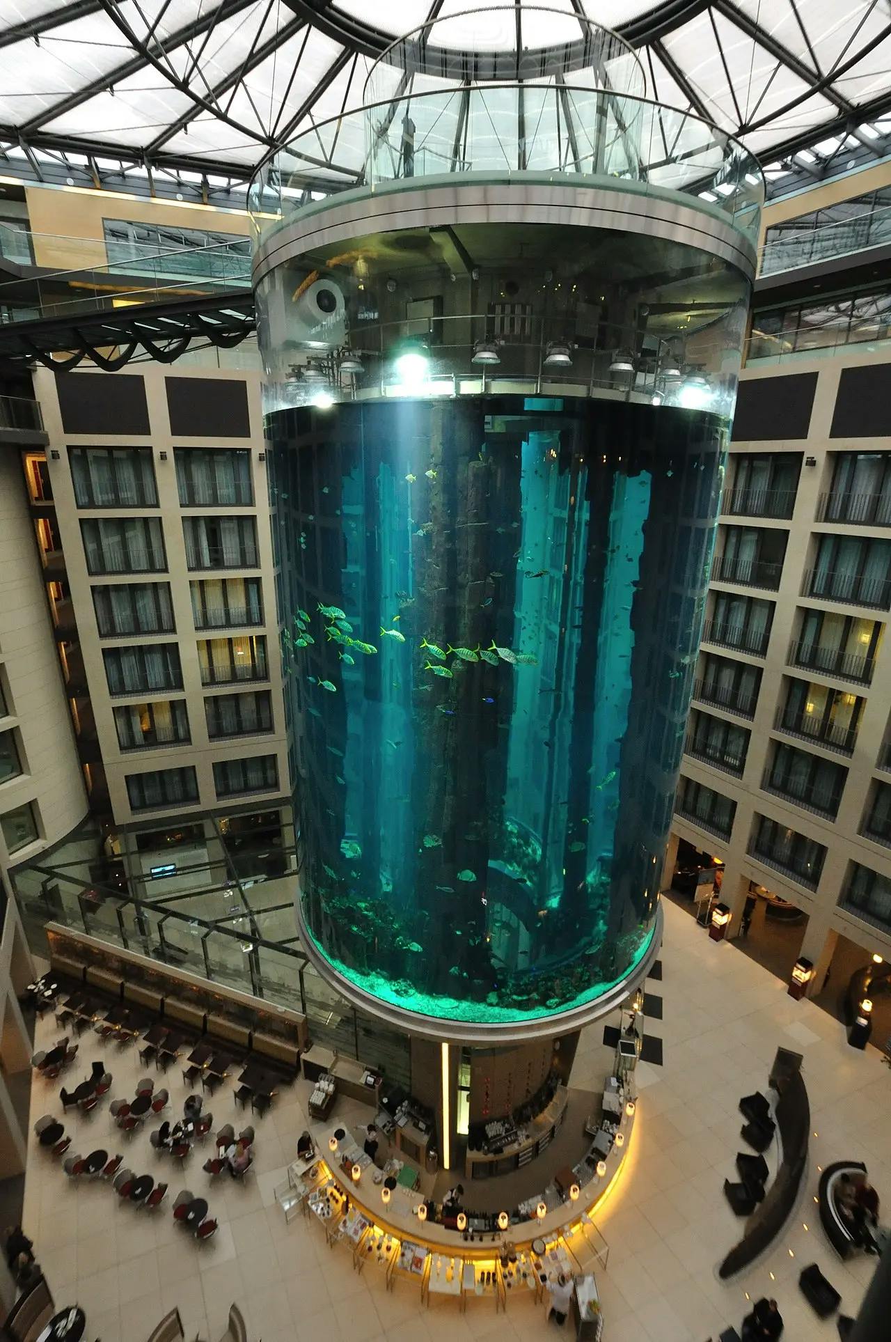 AquaDom_at_the_Radisson_Blu_in_Berlin,_Germany_-_Photo_by_Vxla