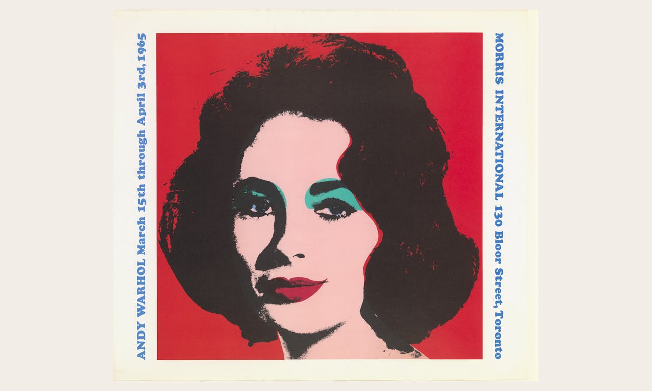 Andy Warhol, Liz, 1965. ARTIST ROOMS Tate and National Galleries of Scotland © 2025 The Andy Warhol Foundation for the Visual Arts, Inc. / Artists Rights Society (ARS), New York and DACS, London. Photo: Tate