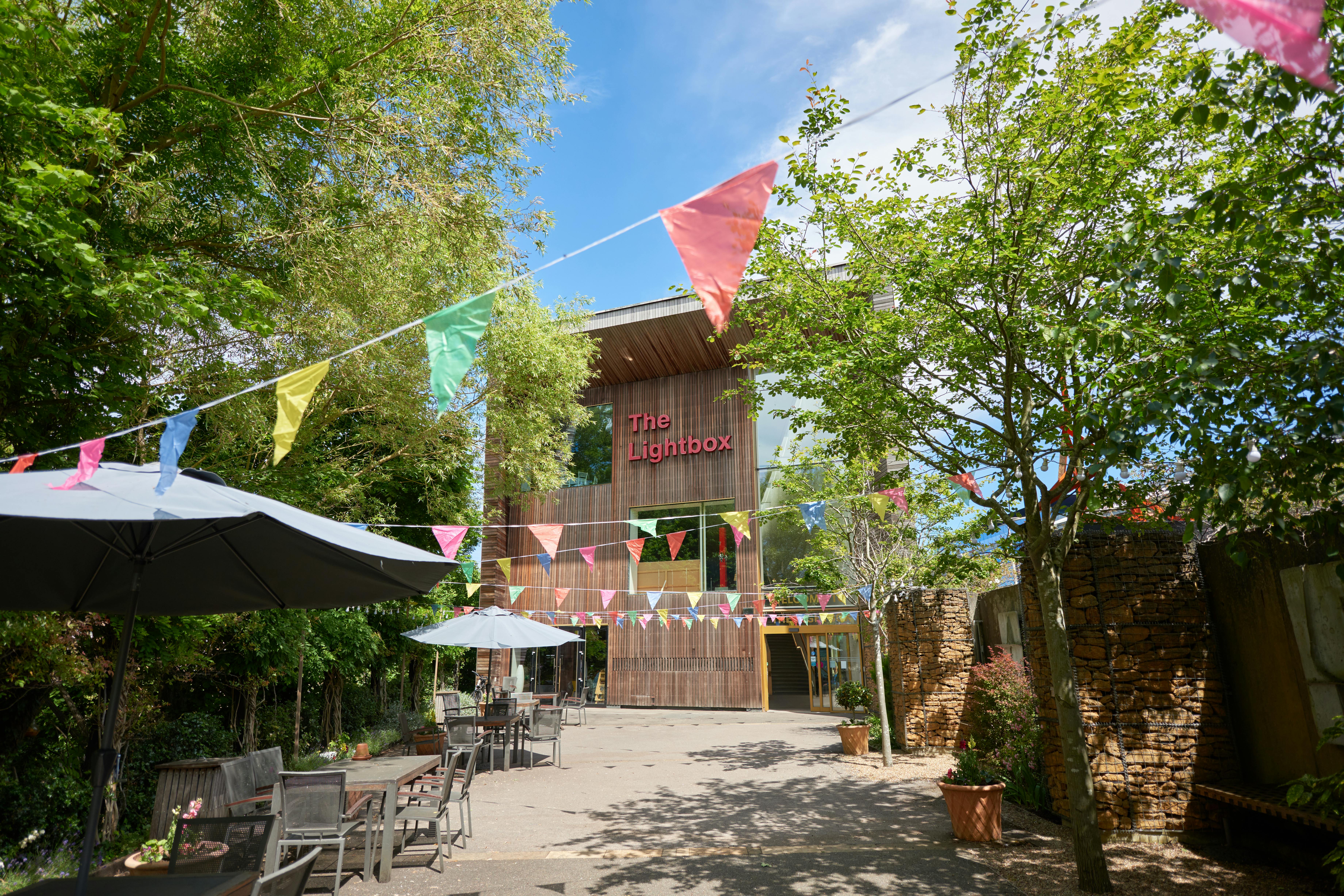 Garden Courtyard, Lightbox Gallery