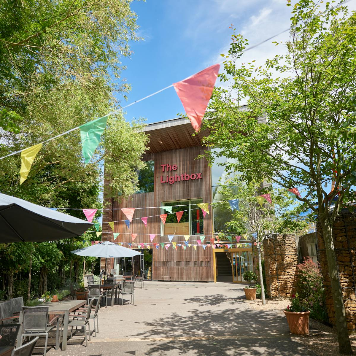 Garden Courtyard, Lightbox Gallery