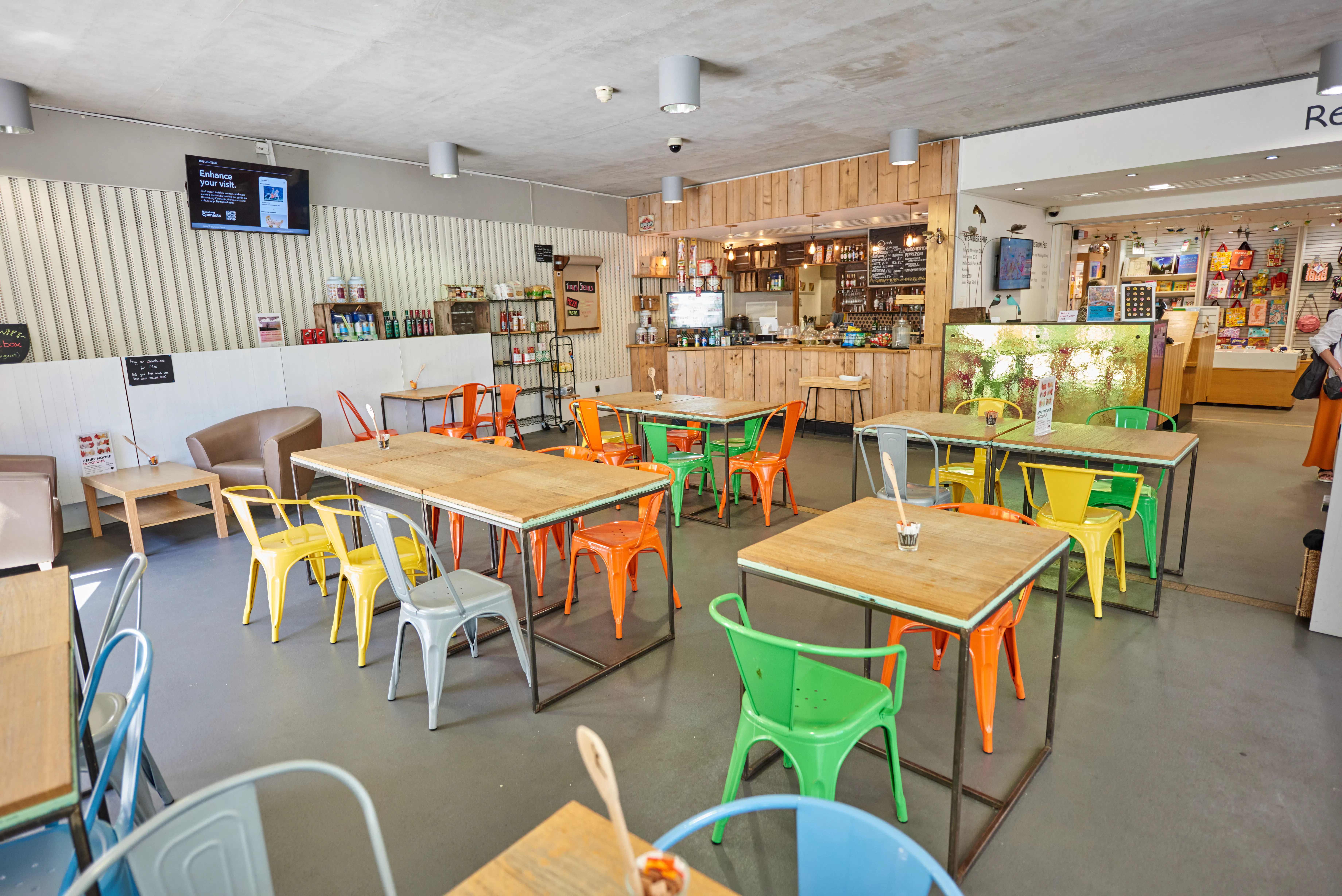 Cafe interior