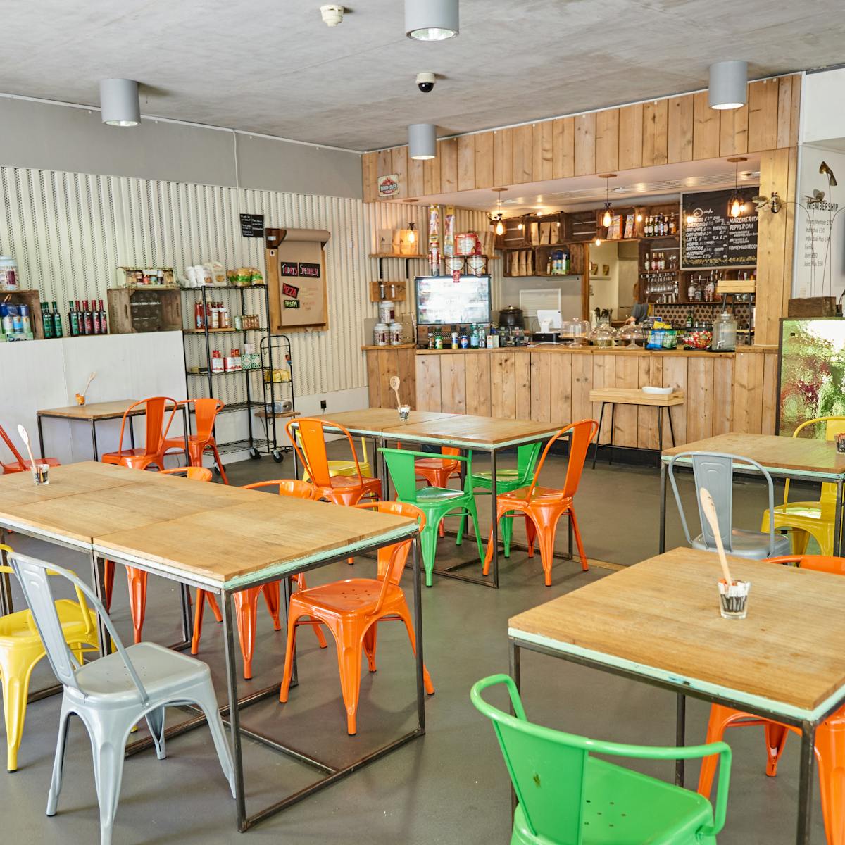 Cafe interior