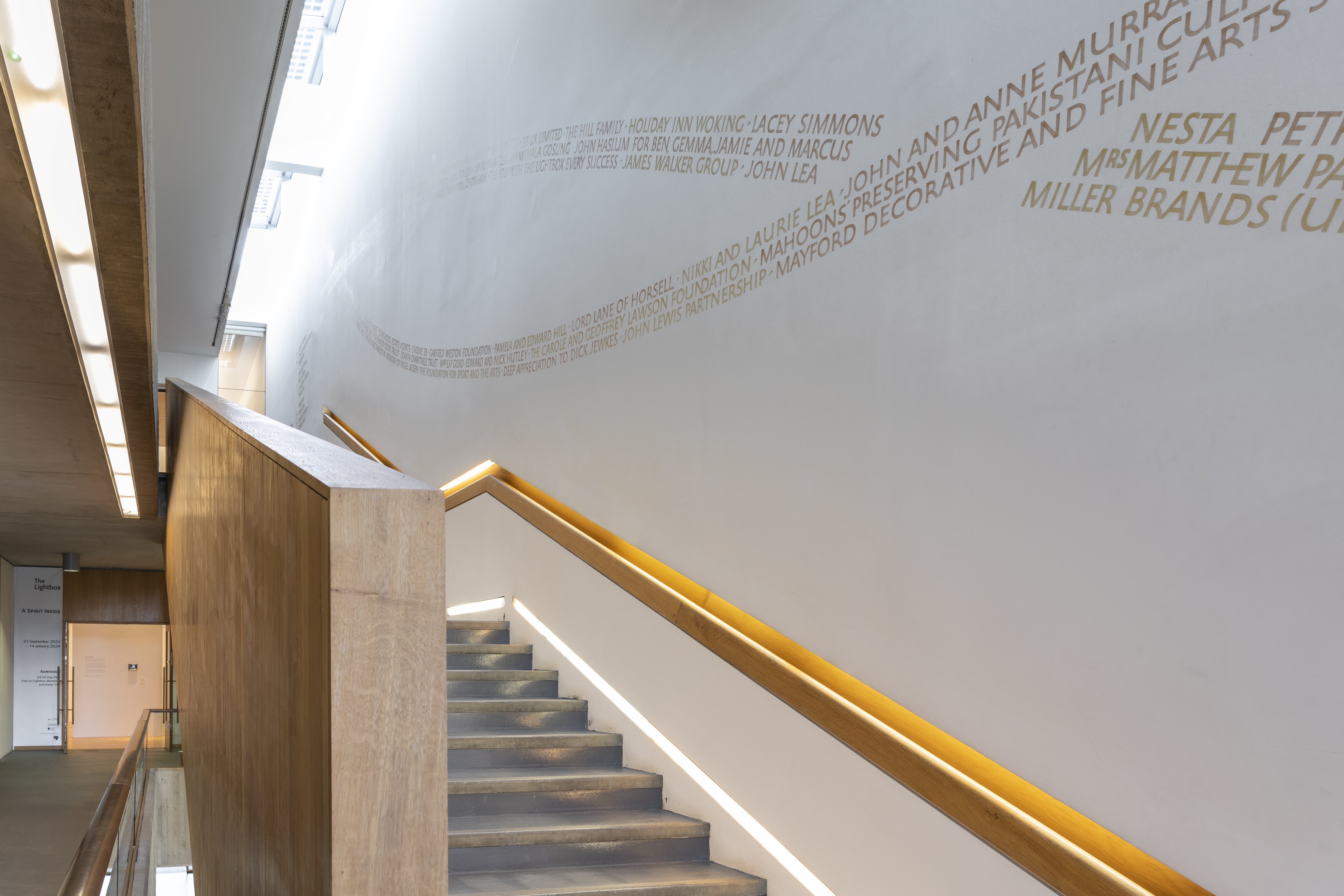 Lightbox Gallery floors