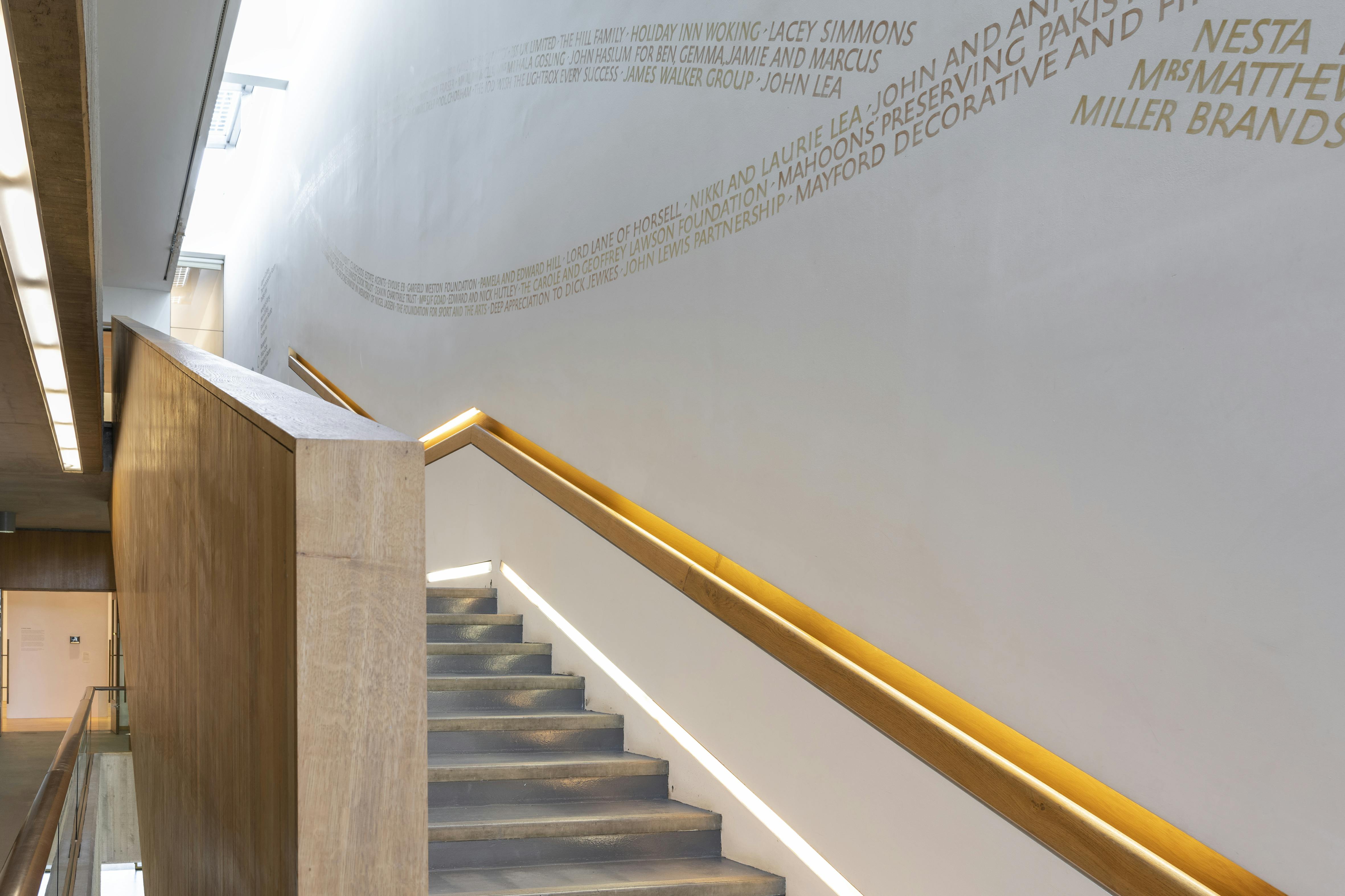 Lightbox Gallery floors