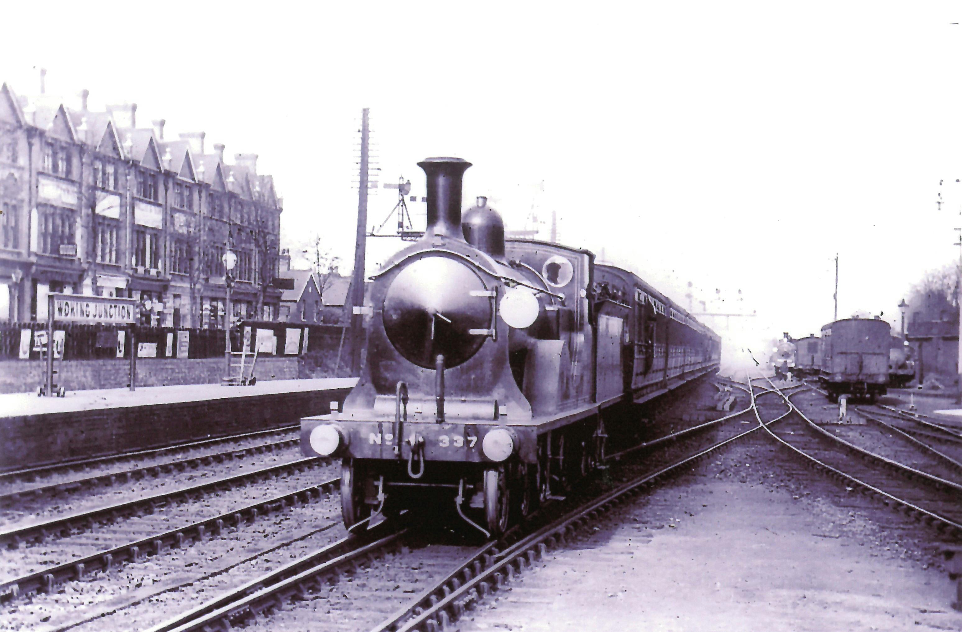 Woking Train Station in 1910