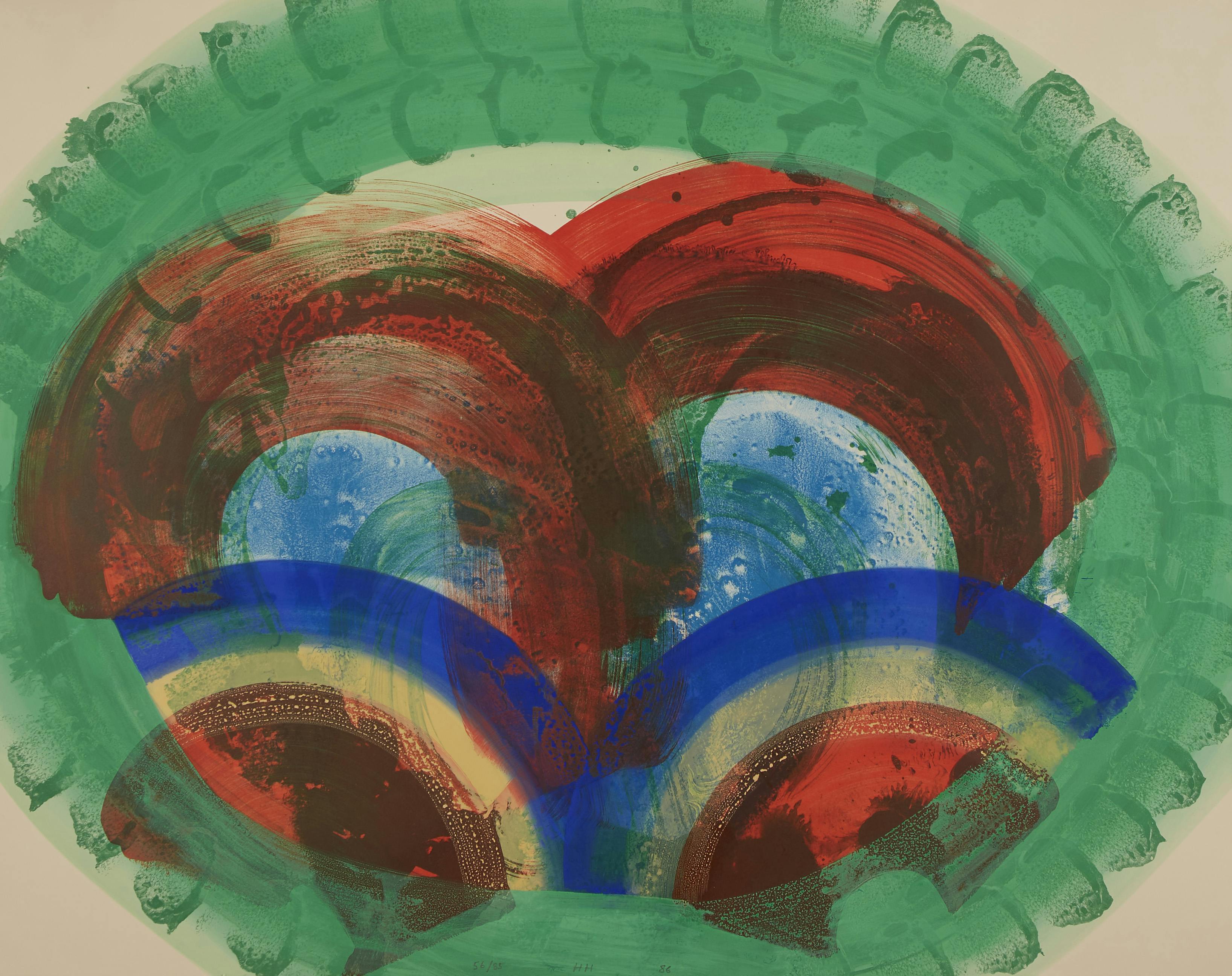 Howard Hodgkin (1932 – 2017), Red Palm, 1986-87. © The Estate of Howard Hodgkin. All rights reserved, DACS/Artimage 2026. Image courtesy Cristea Roberts Gallery, London