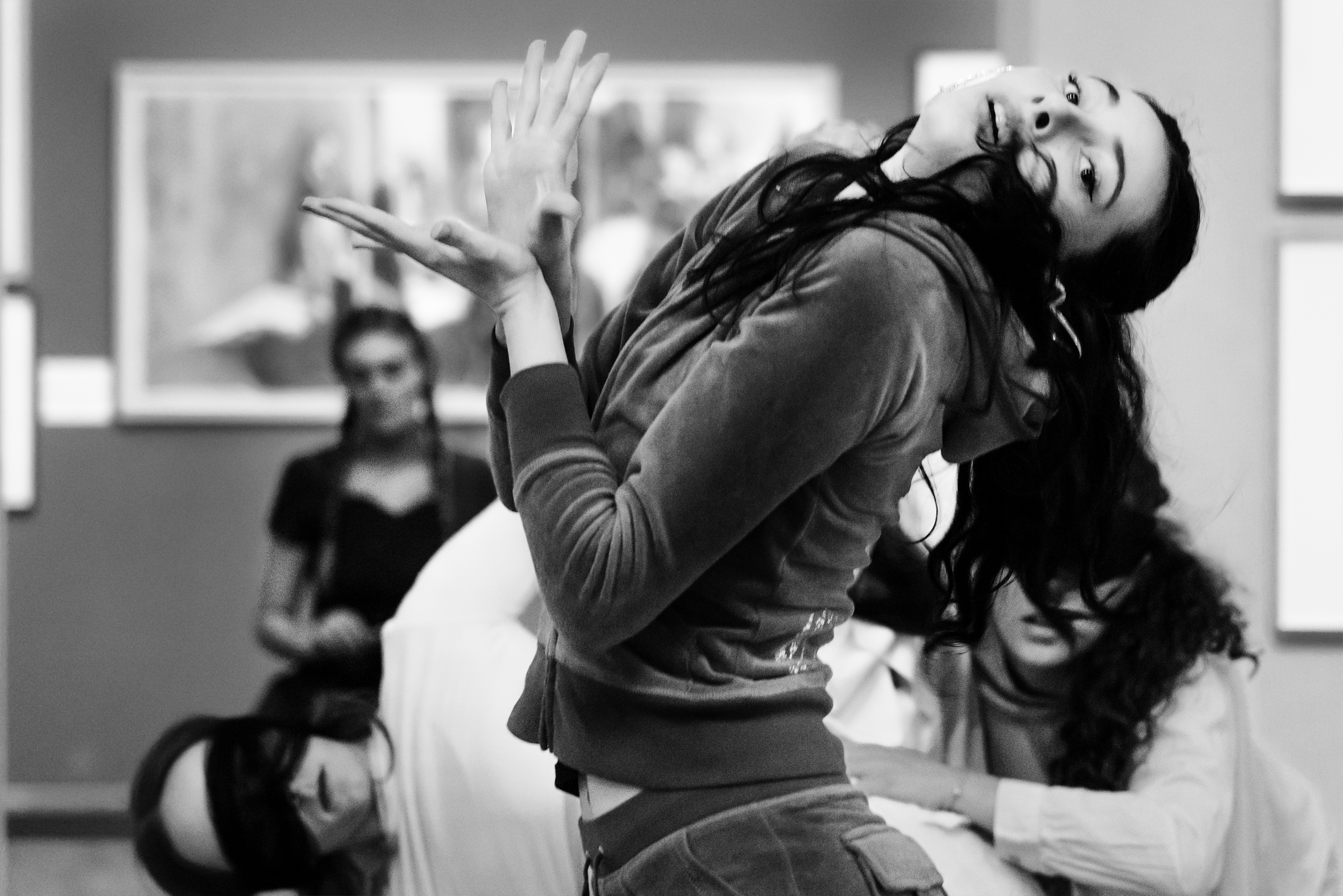 Italia Conti performance at Lightbox Gallery. Image courtesy of Italia Conti © Chris Jarvis