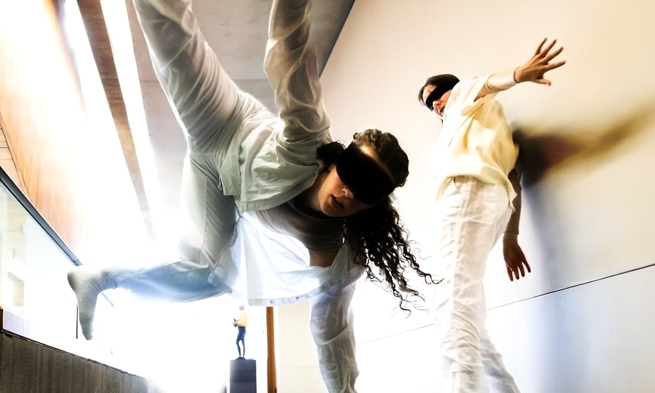 Italia Conti performance at Lightbox Gallery. Image courtesy of Italia Conti © Chris Jarvis