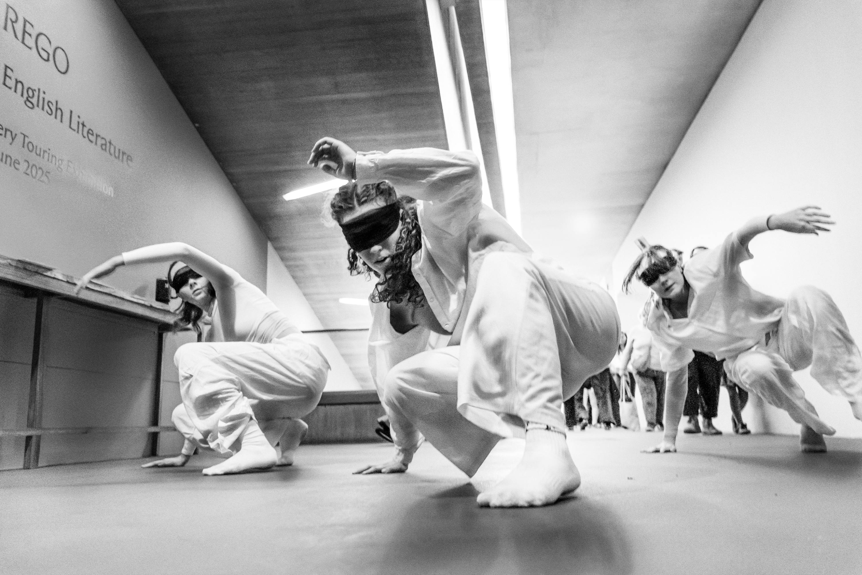 Italia Conti performance at Lightbox Gallery. Image courtesy of Italia Conti © Chris Jarvis