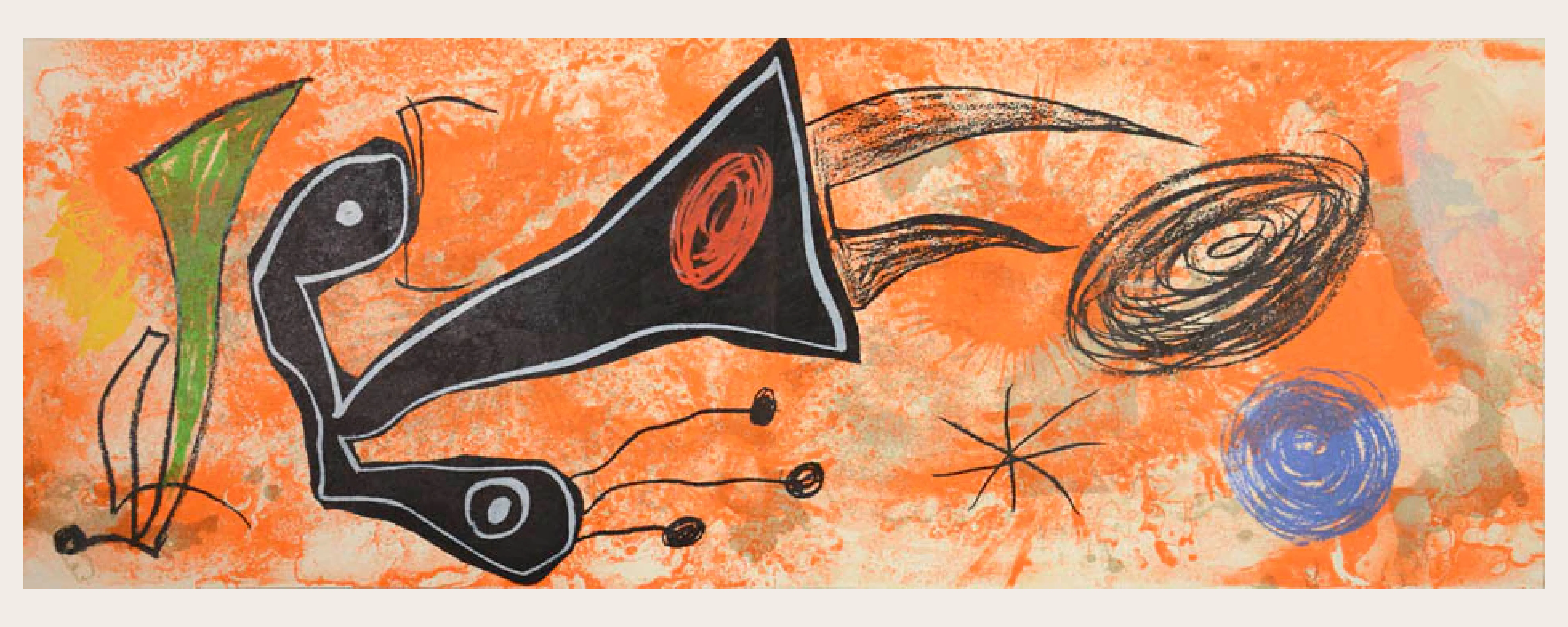 Joan Miró (1893–1983), Untitled, 1974 © 2026 Successió Miró / ADAGP, Paris and DACS London.