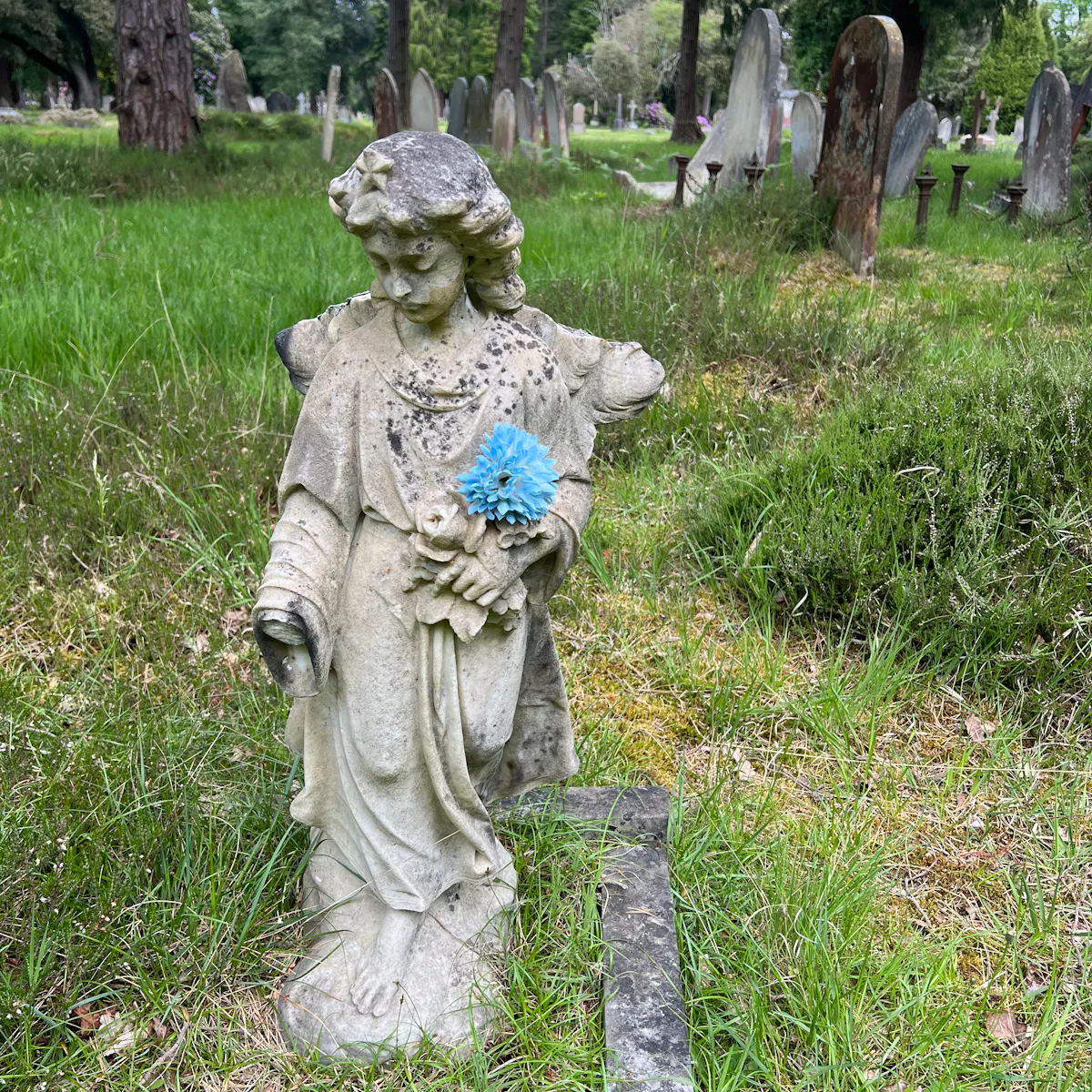 Photograph by YARA + DAVINA taken at Brookwood Cemetery