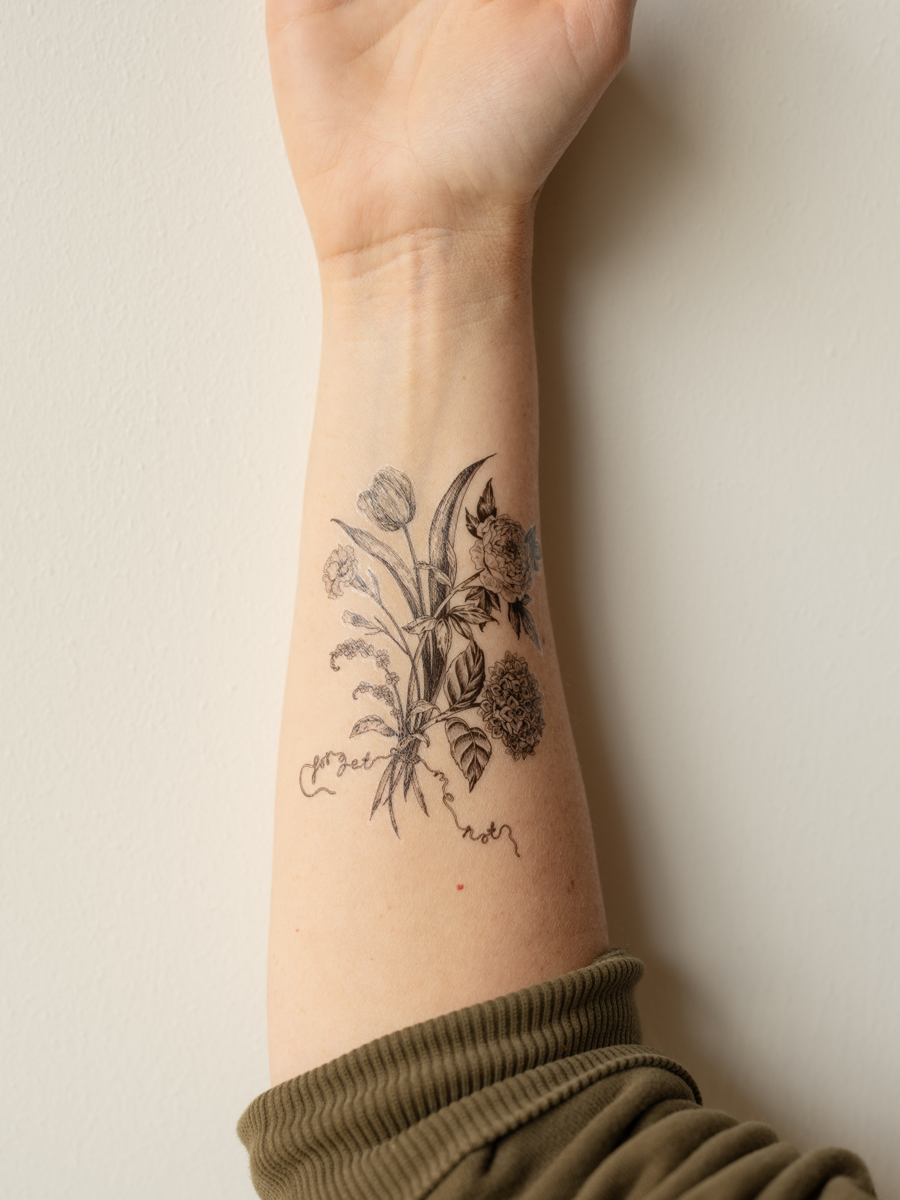 Forget Me Not  tattoo -National Trust/ Pascal Vossen