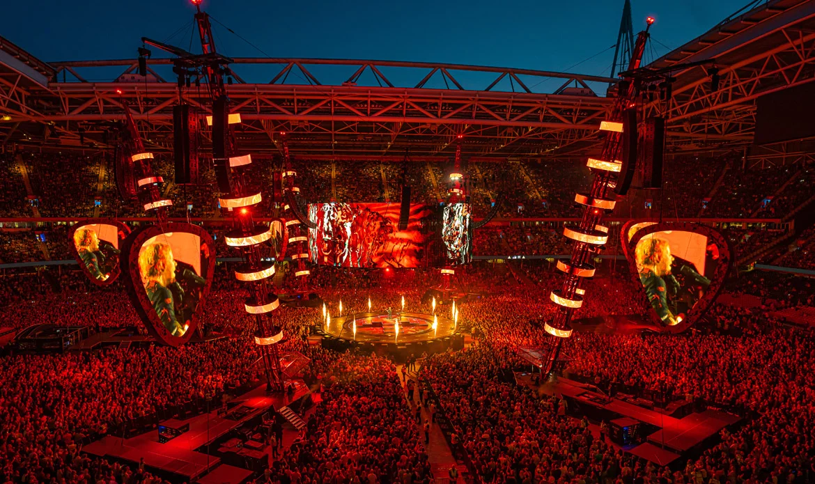 Bühnentechnik von Lightpower im Einsatz bei Konzerten