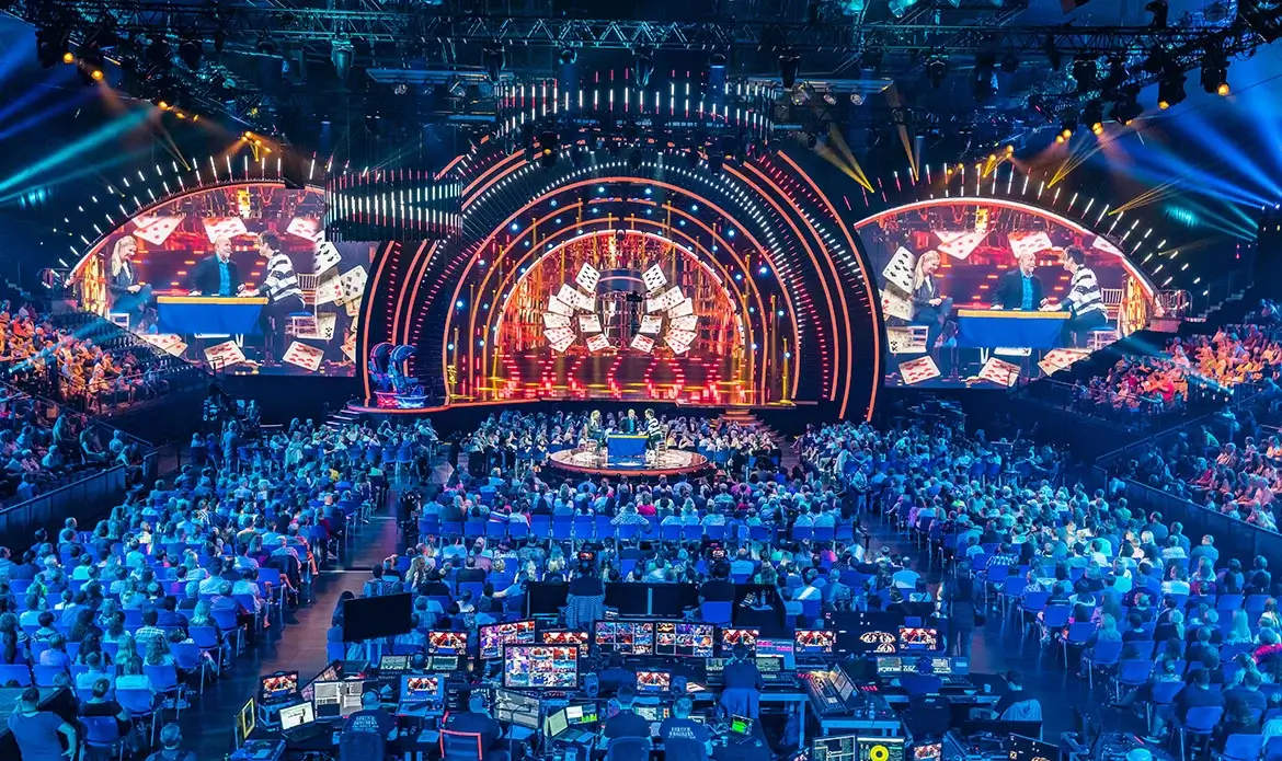 Bühnentechnik von Lightpower im Einsatz im TV