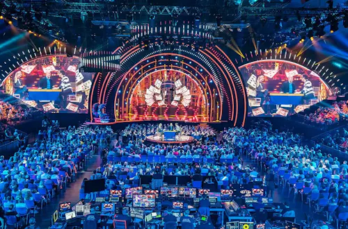 Bühnentechnik von Lightpower im Einsatz im TV