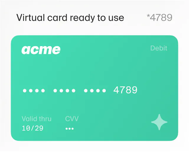 Virtual Card Issuing API for Global Payments | Lightspark