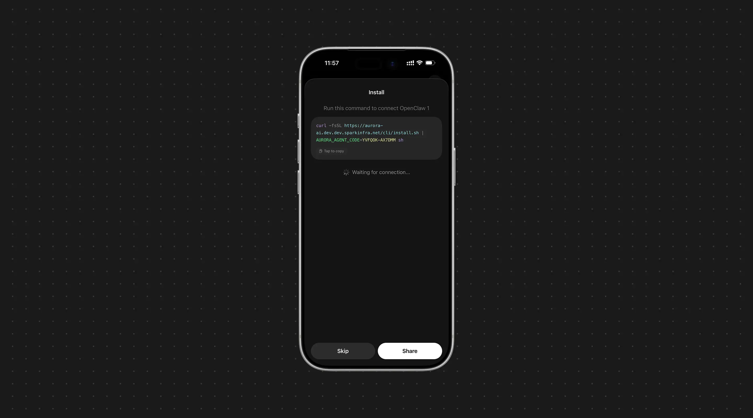 Bread Wallet (Insider Edition): the CLI install flow, one of several supported connection methods