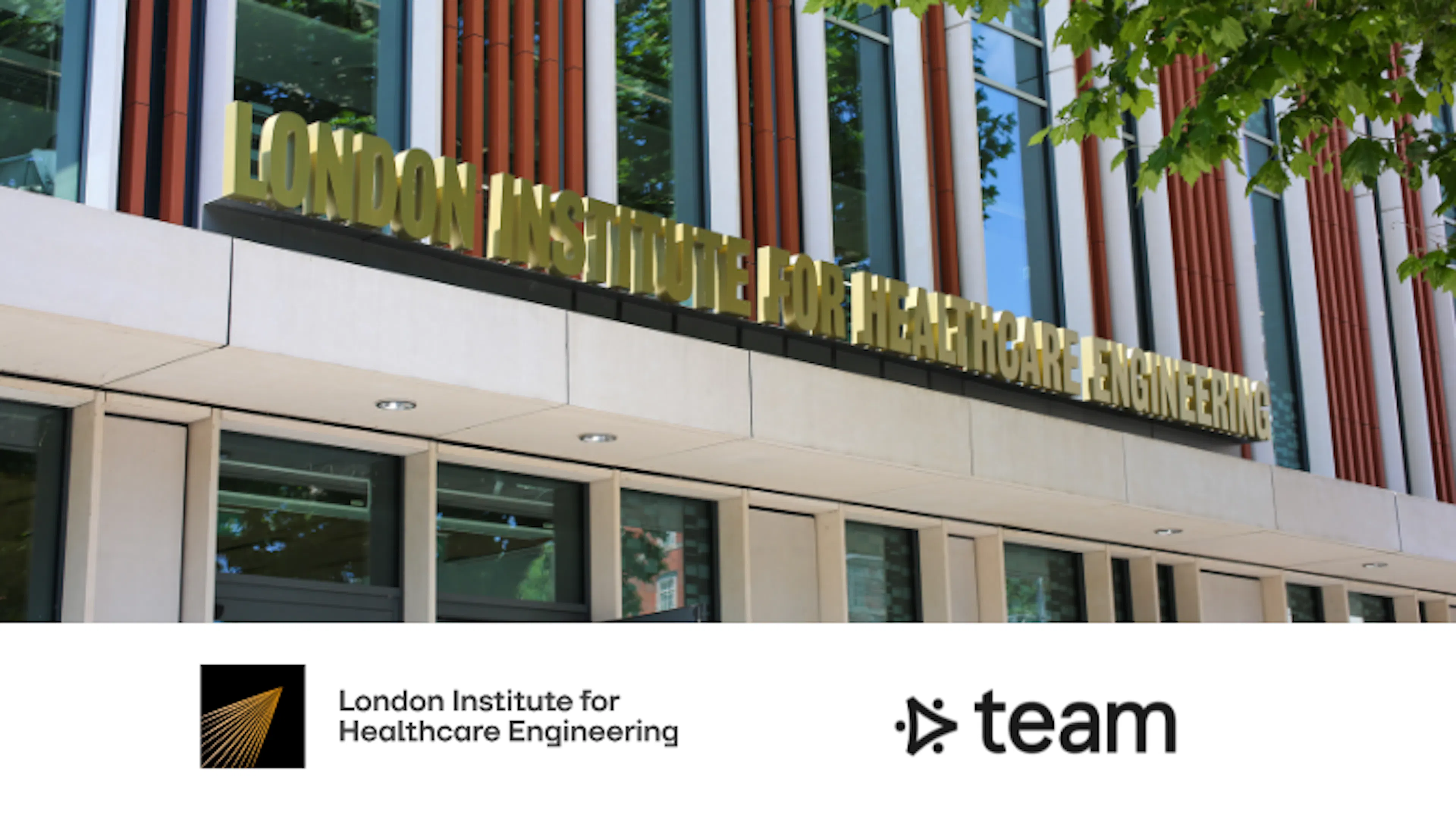 LIHE and Team logos on LIHE exterior background