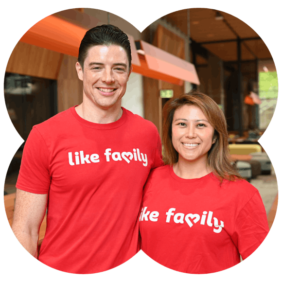 Like Family Founders Mat & Jenna