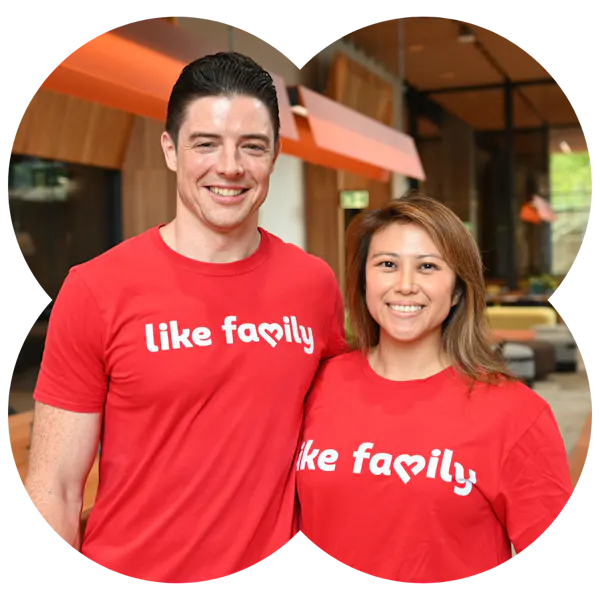 Like Family Founders Mat & Jenna