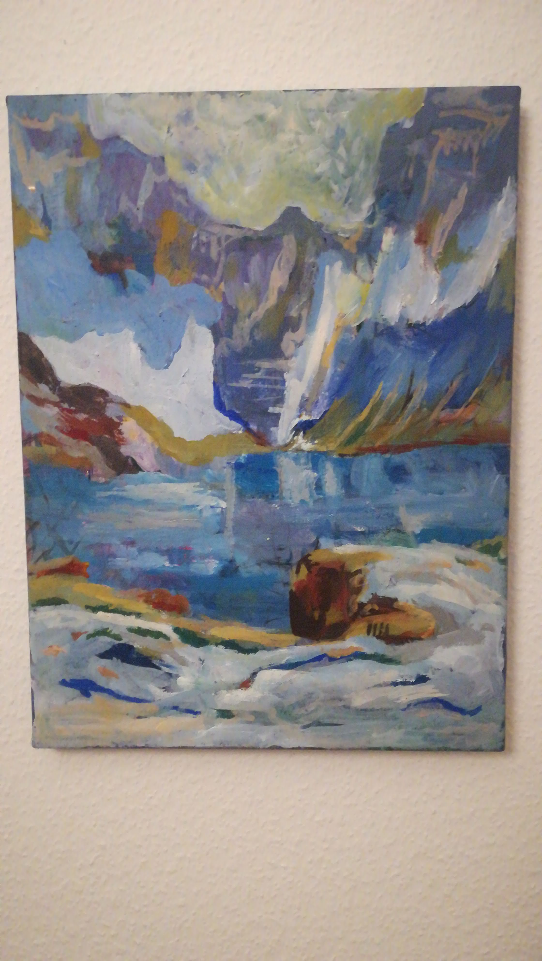 Eislandschaft, Lillian Noack