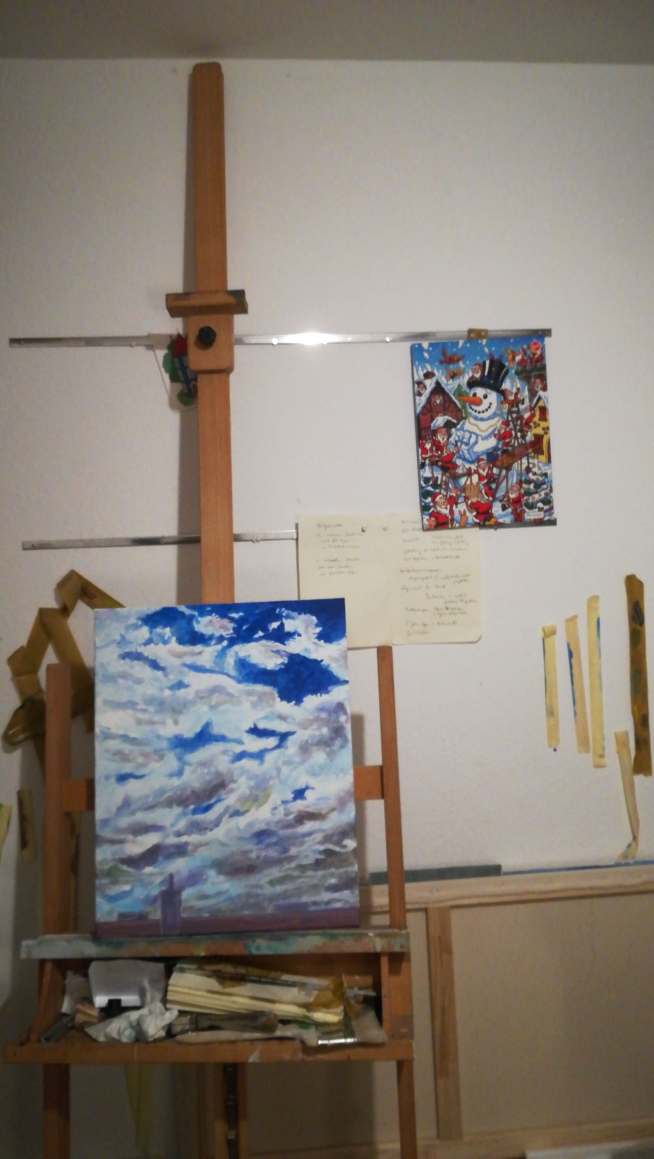 Himmelsstudie, Lillian Noack