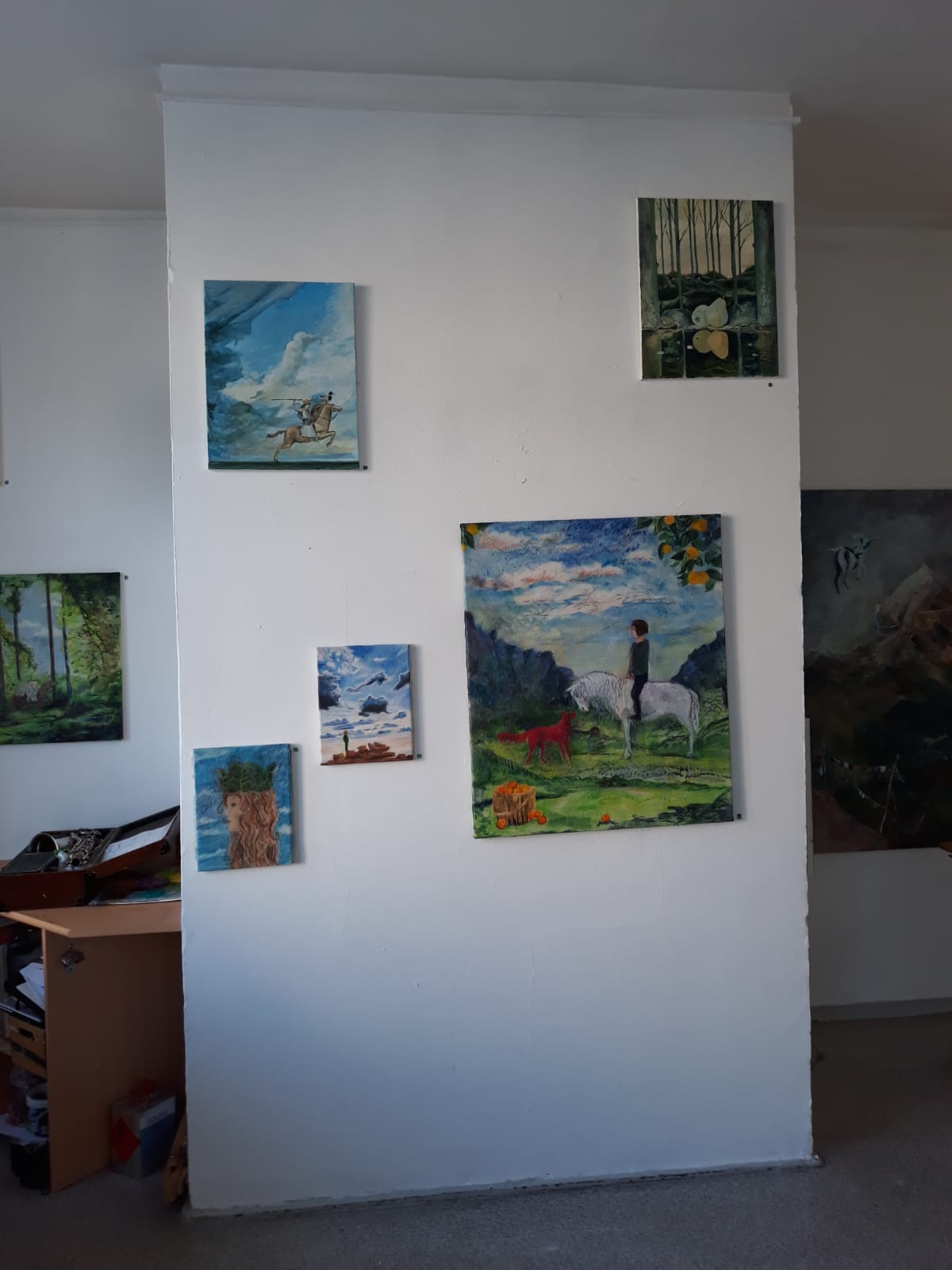 Blick in die Ausstellung, Lillian Noack