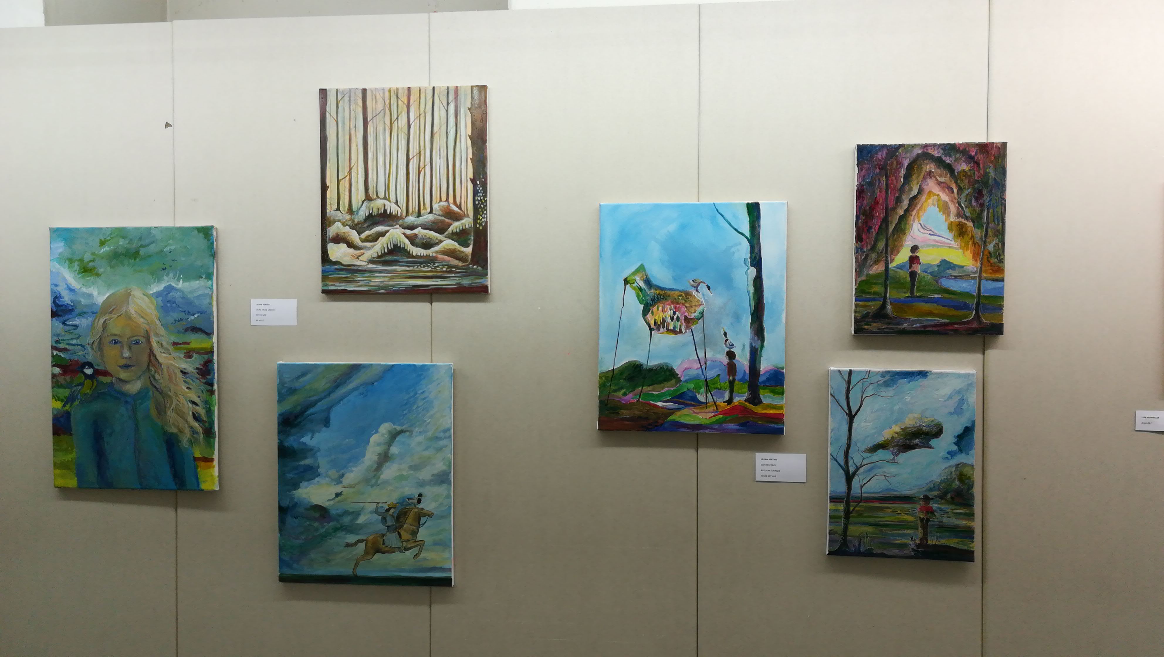 "Die Neusätzer stellen aus - Schonwieder"
Ausstellung Oktober 2019, Lillian Noack